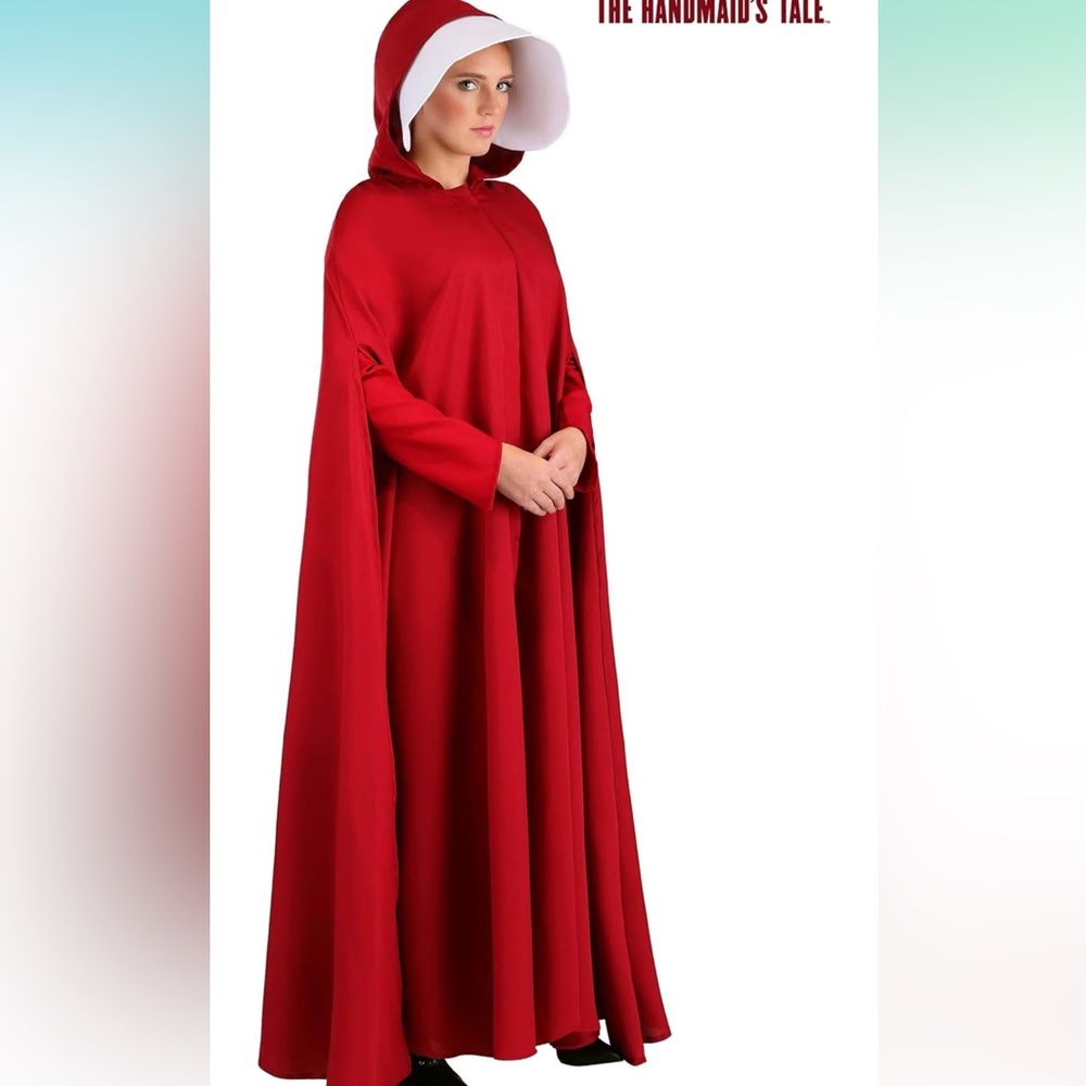 Red Hooded Cloak Costume